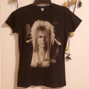 The Labyrinth Goblin King women's tee David Bowie